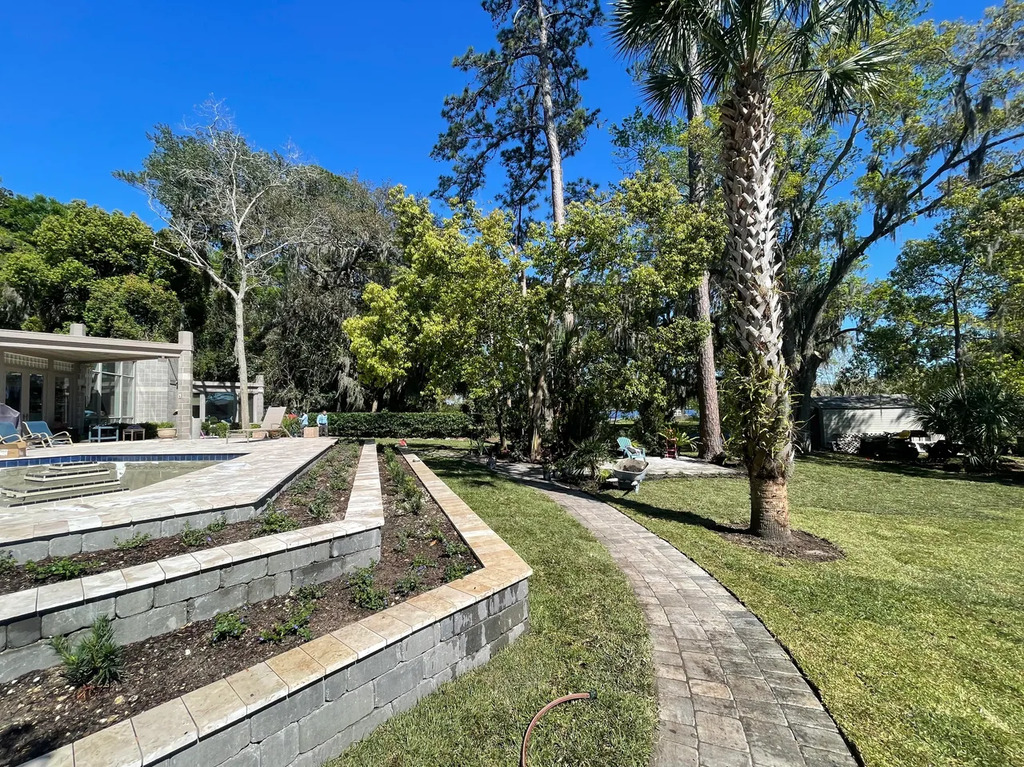 3 tier wall Job we did 